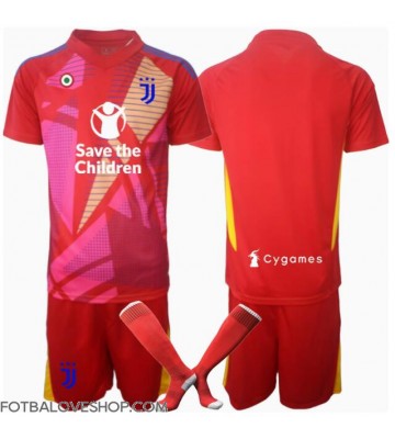 Juventus Brankářské Dětské Domácí Dres 2024-25 Krátký Rukáv (+ trenýrky)